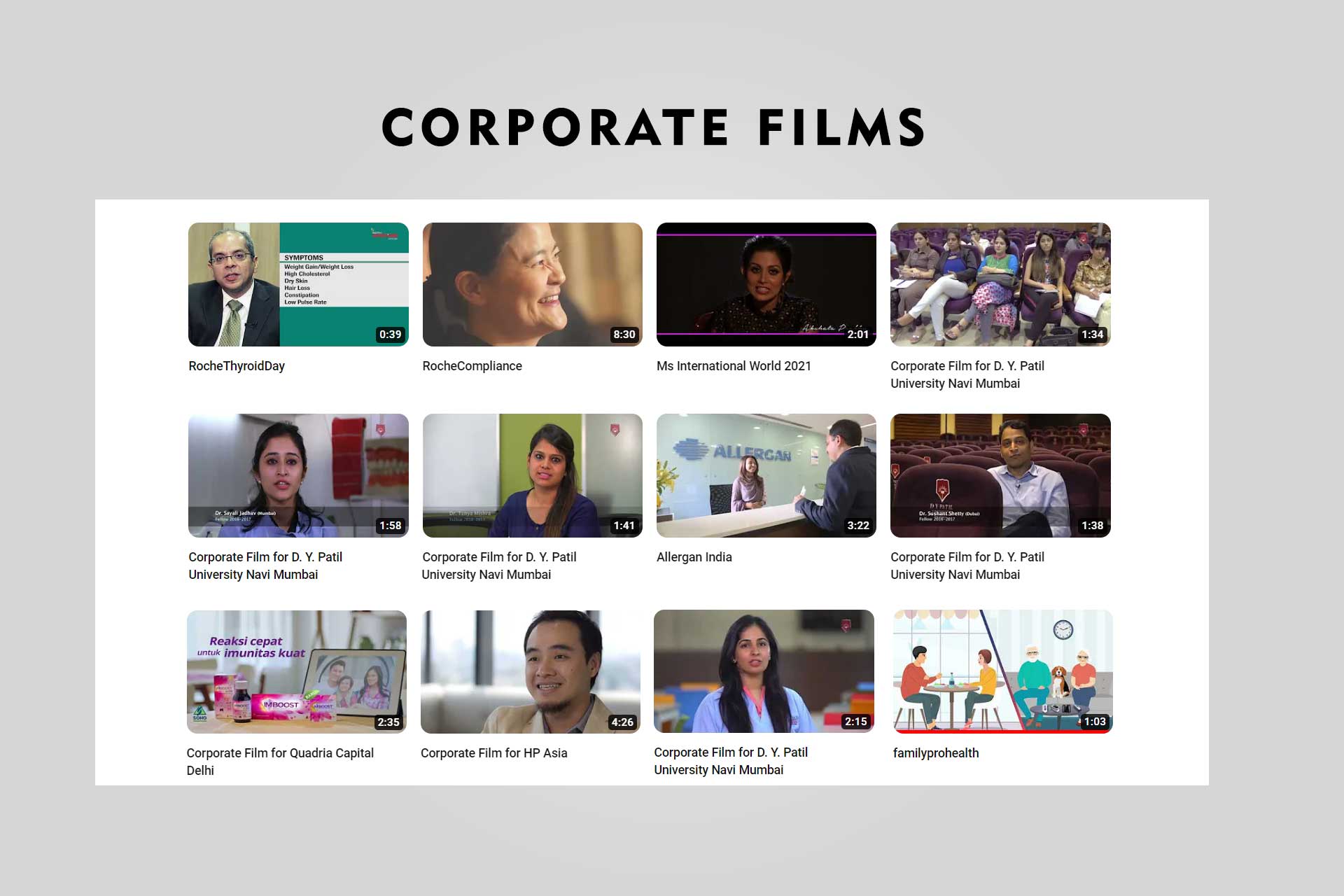 Kandy Advertising - Corporate Films